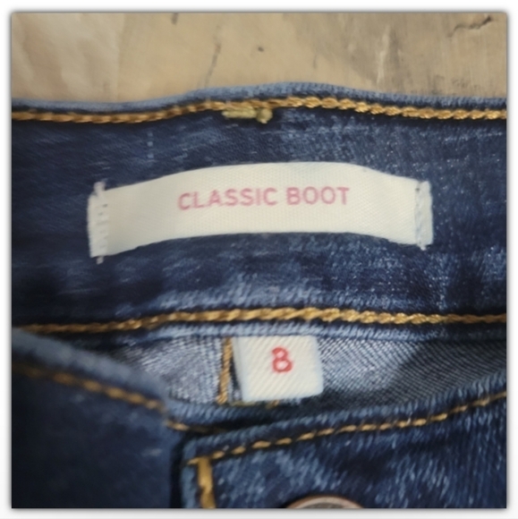 Levi's Classic Boot Cut jeans size 8 - Picture 3 of 5